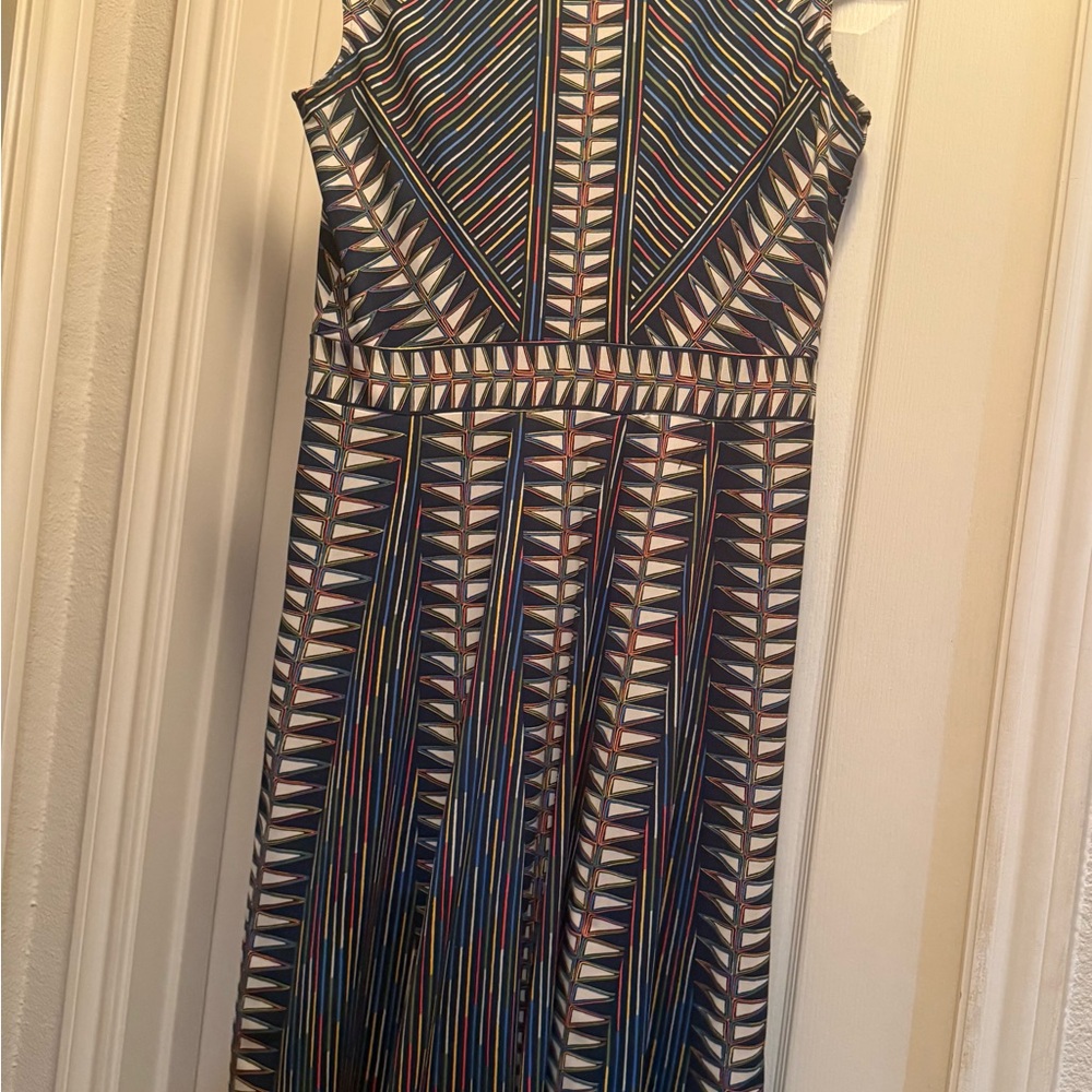 Bcbgmaxazria Multicolor Geometric Pattern Dress - image 1
